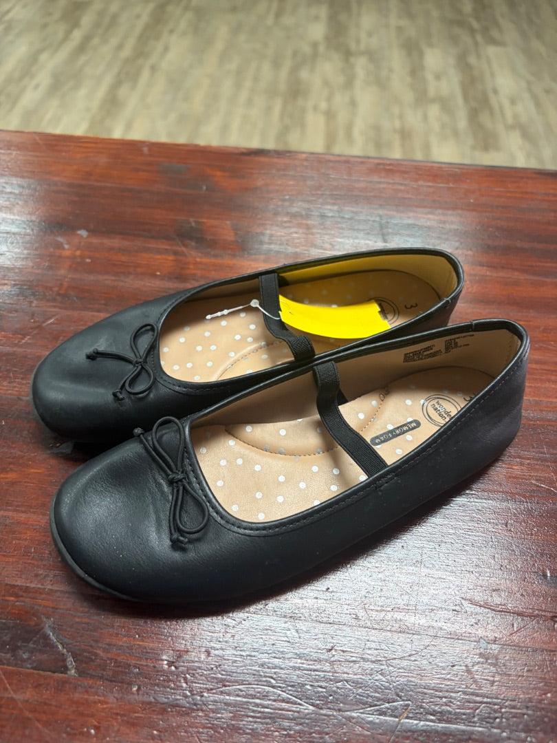 BLACK WONDER NATION BALLET FLATS, SHOES Y3