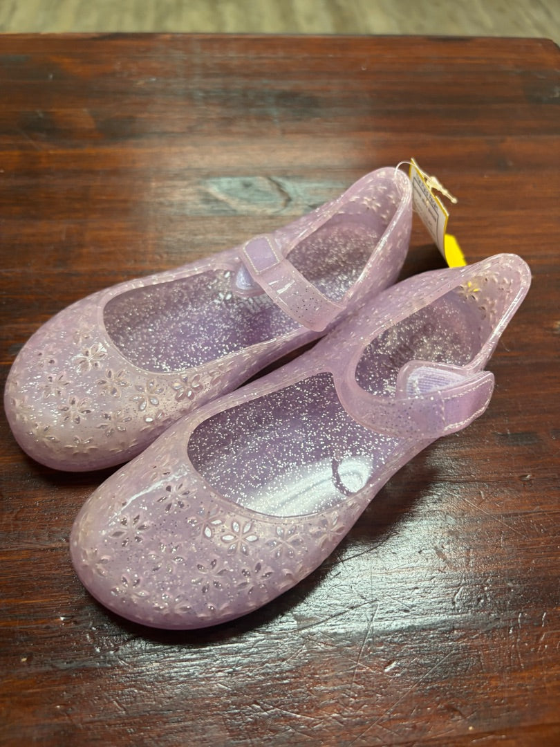 LILAC OLD NAVY FLOWER JELLY SHOES, SHOES 10