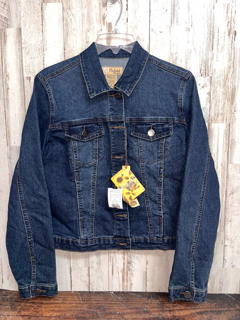 DARK DENIM HYBRID NEW JEAN JACKET, LADIES M