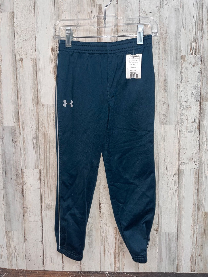 DARK TEAL UNDER ARMOUR DRY FIT SWEATPANTS, BOY 4T
