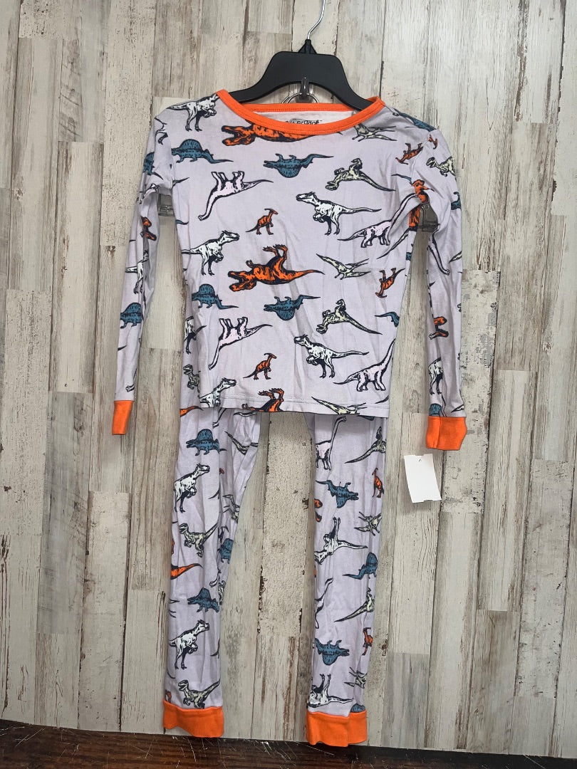 GREY CAT & JACK DINO PJ SET, BOY 6