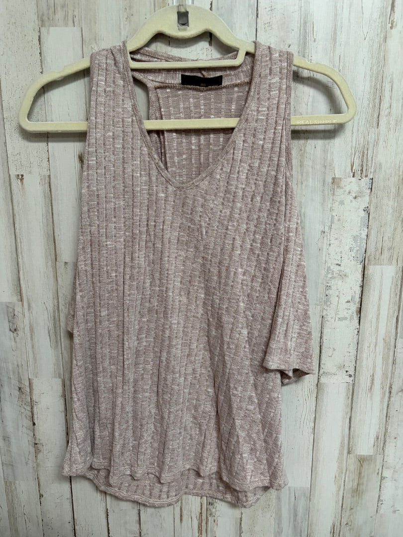 TAN LOVE J COLD SHOULDER RIBBED TOP, LADIES 2X