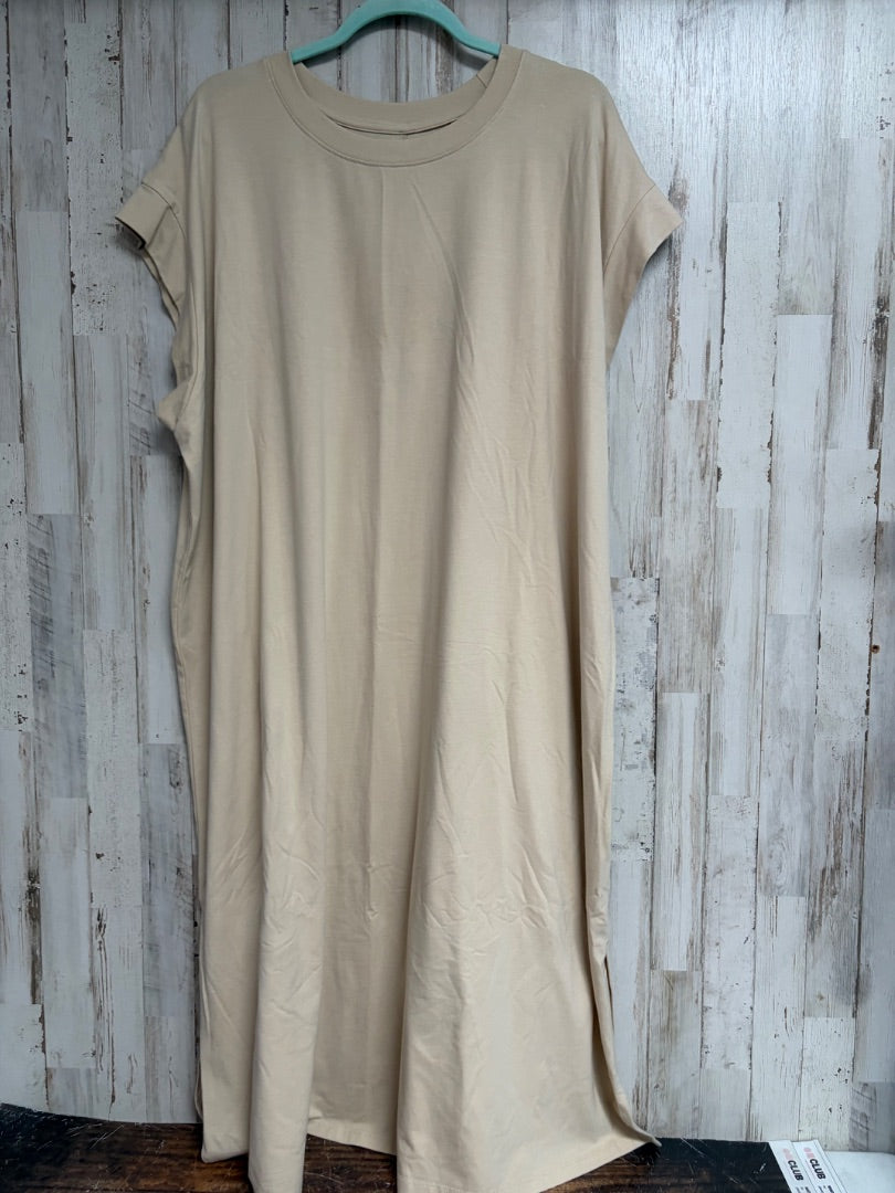 TAN A NEW DAY T SHIRT DRESS, LADIES 2X