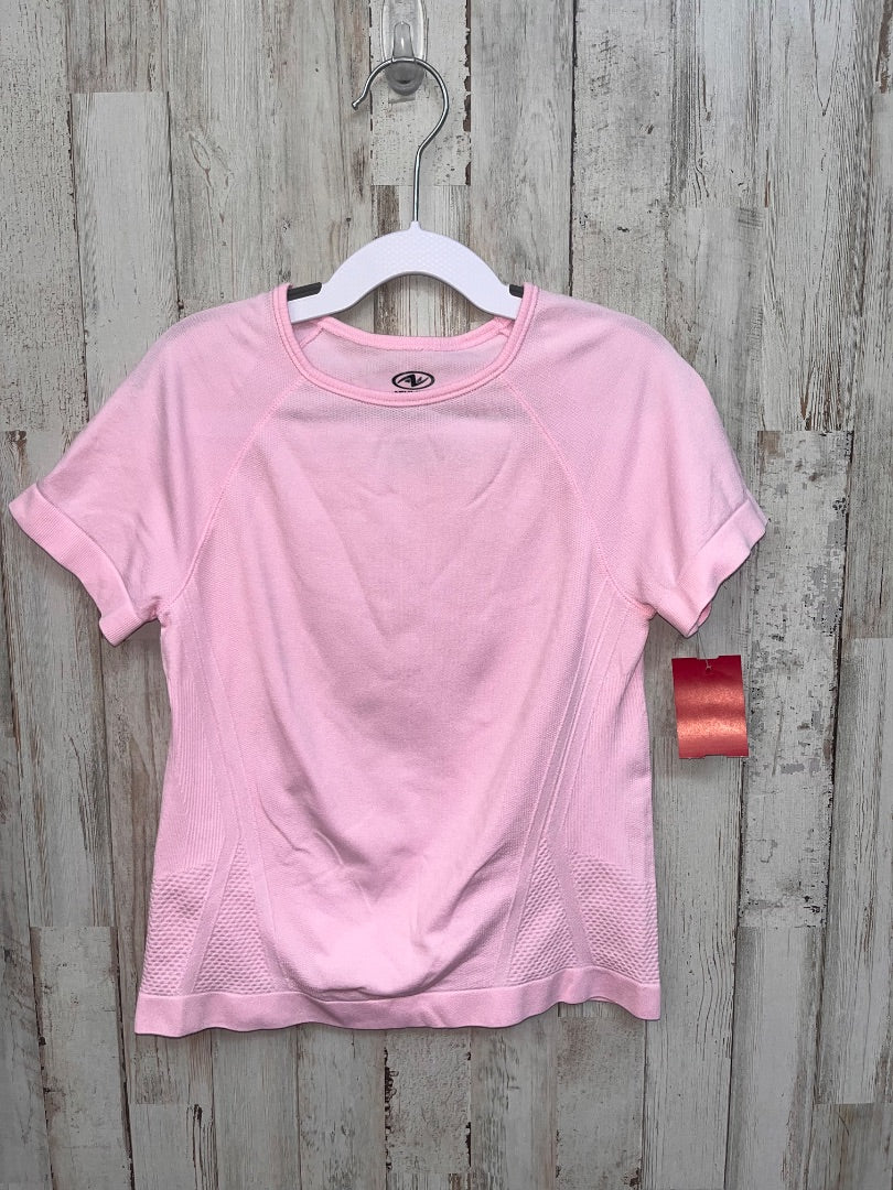 PINK ATHLETIC WORKS DRY FIT TECH TEE, GIRL 7/8