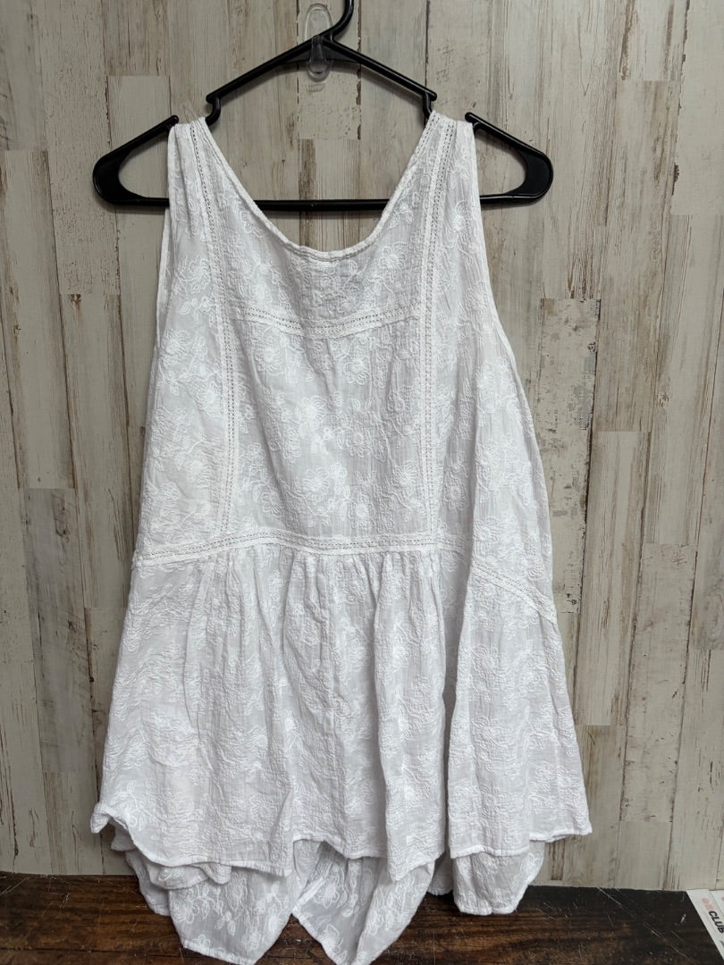 WHITE LANE BRYANT 28 FLORAL LACE TANK, LADIES 4X