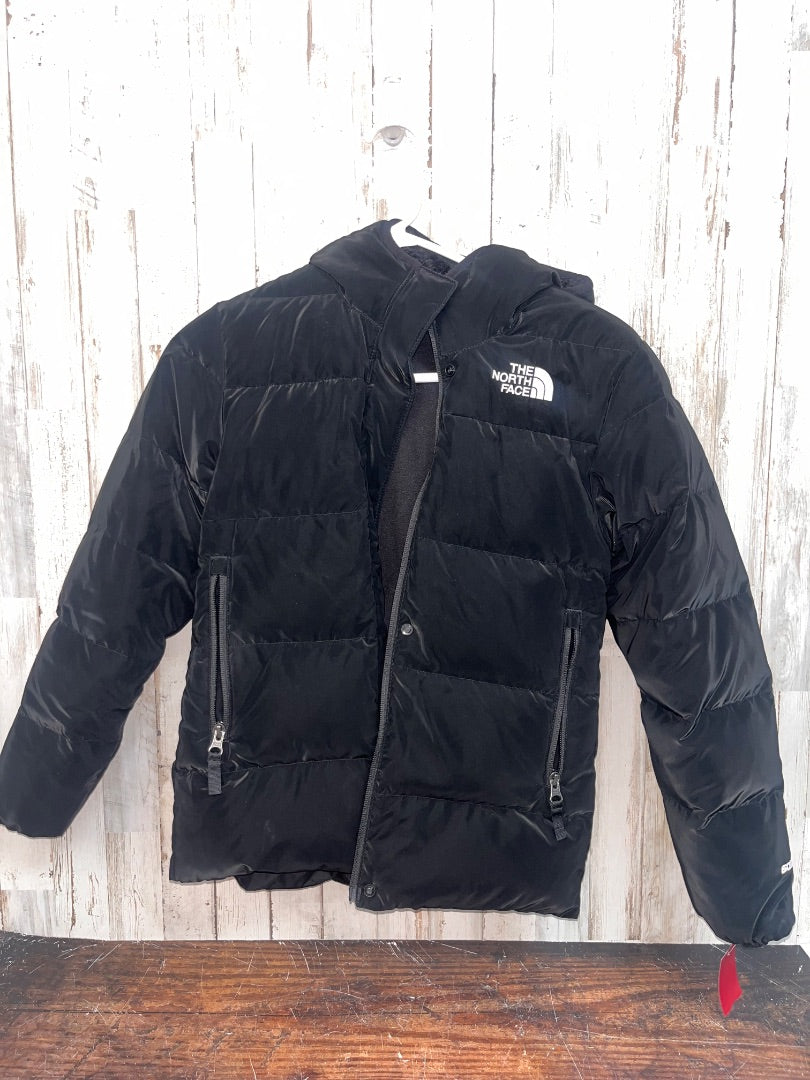BLACK THE NORTH FACE PUFFER JACKET, GIRL 10