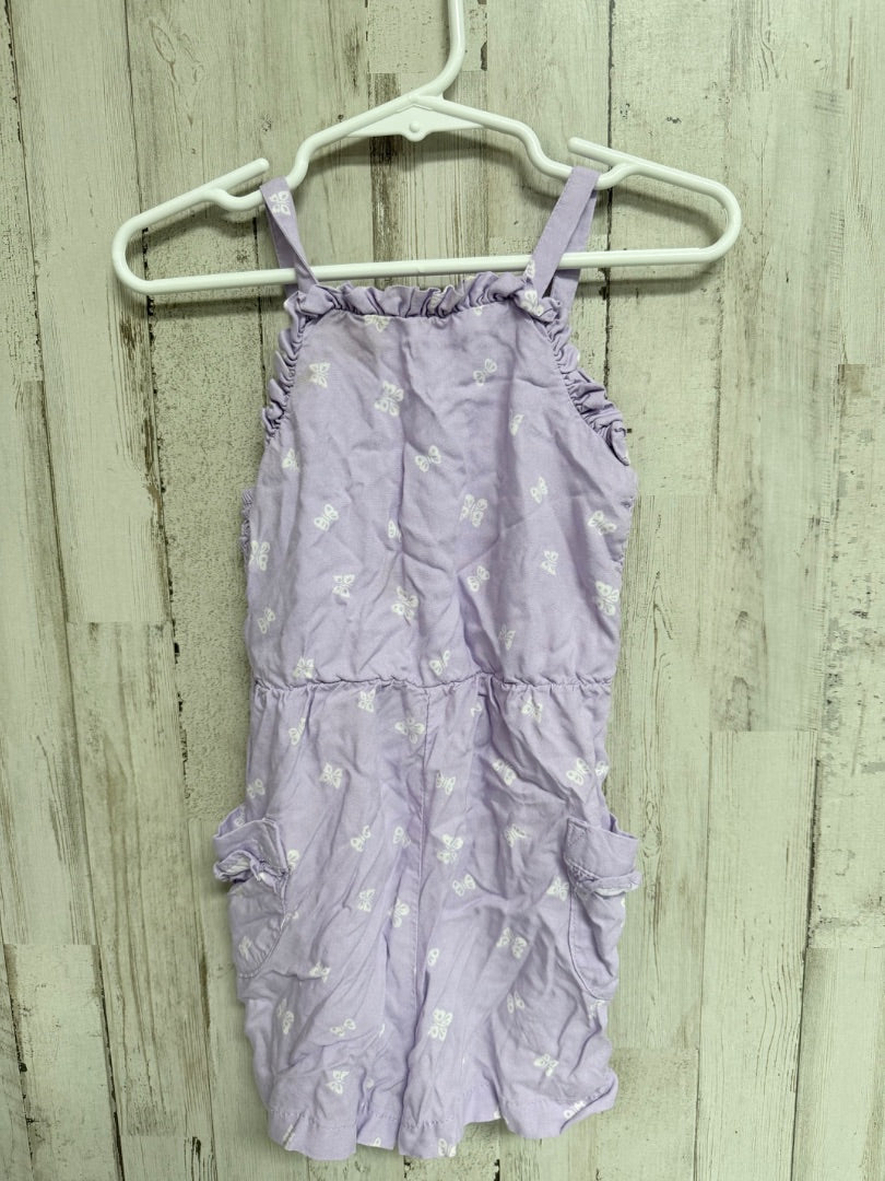 Purple Cat and Jack Butterfly romper, Girl 2T