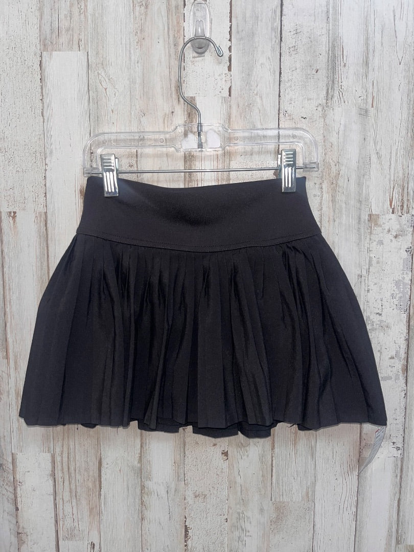 BLACK ISCREAM PLEATED SKORT, GIRL 10/12