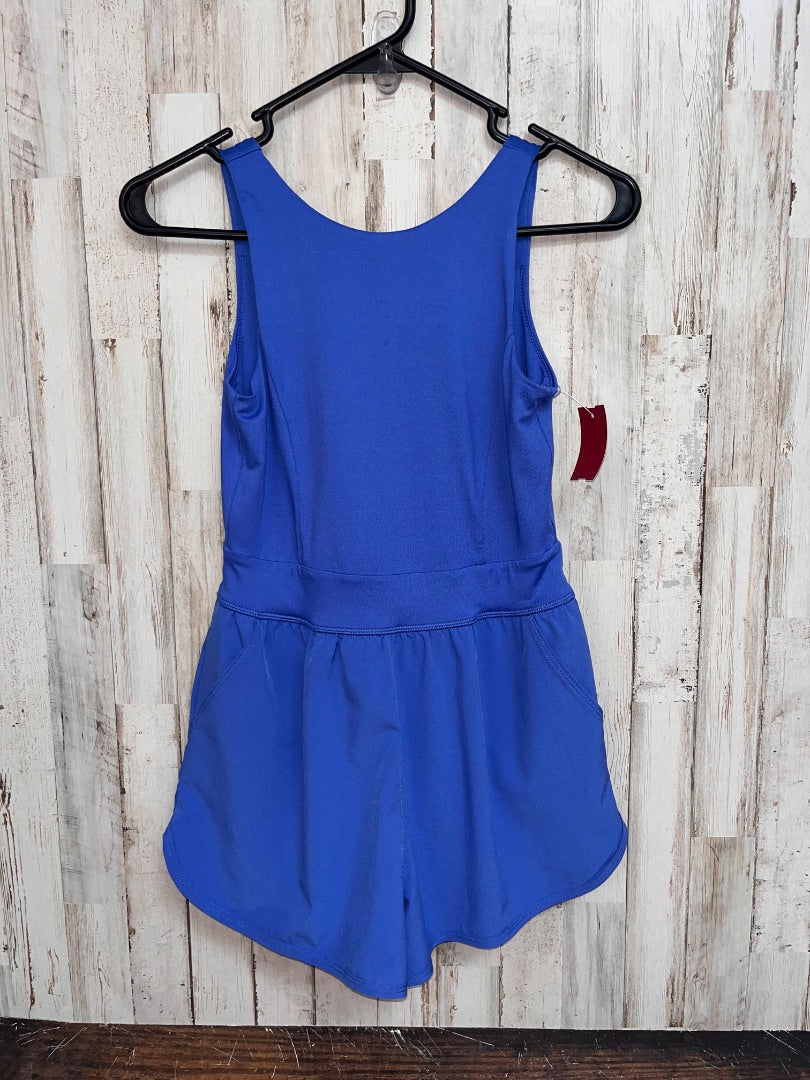 ROYAL BLUE ABERCROMBIE DRY FIT ATHLETIC ROMPER, GIRL 11/12