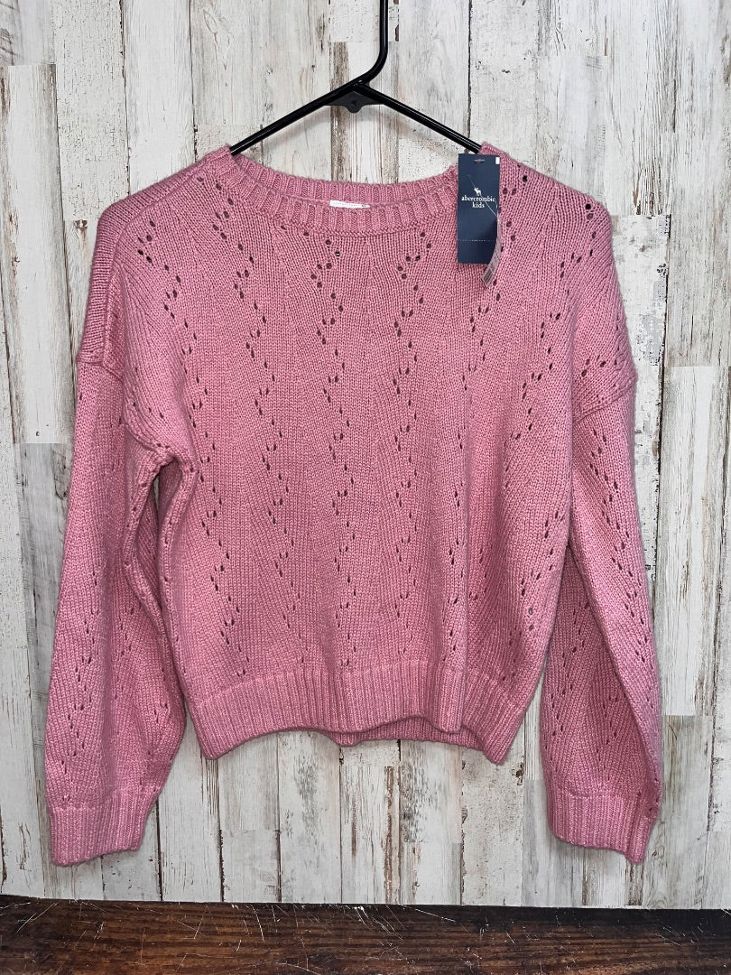 MAUVE ABERCROMBIE NEW KNIT SWEATER, GIRL 11/12