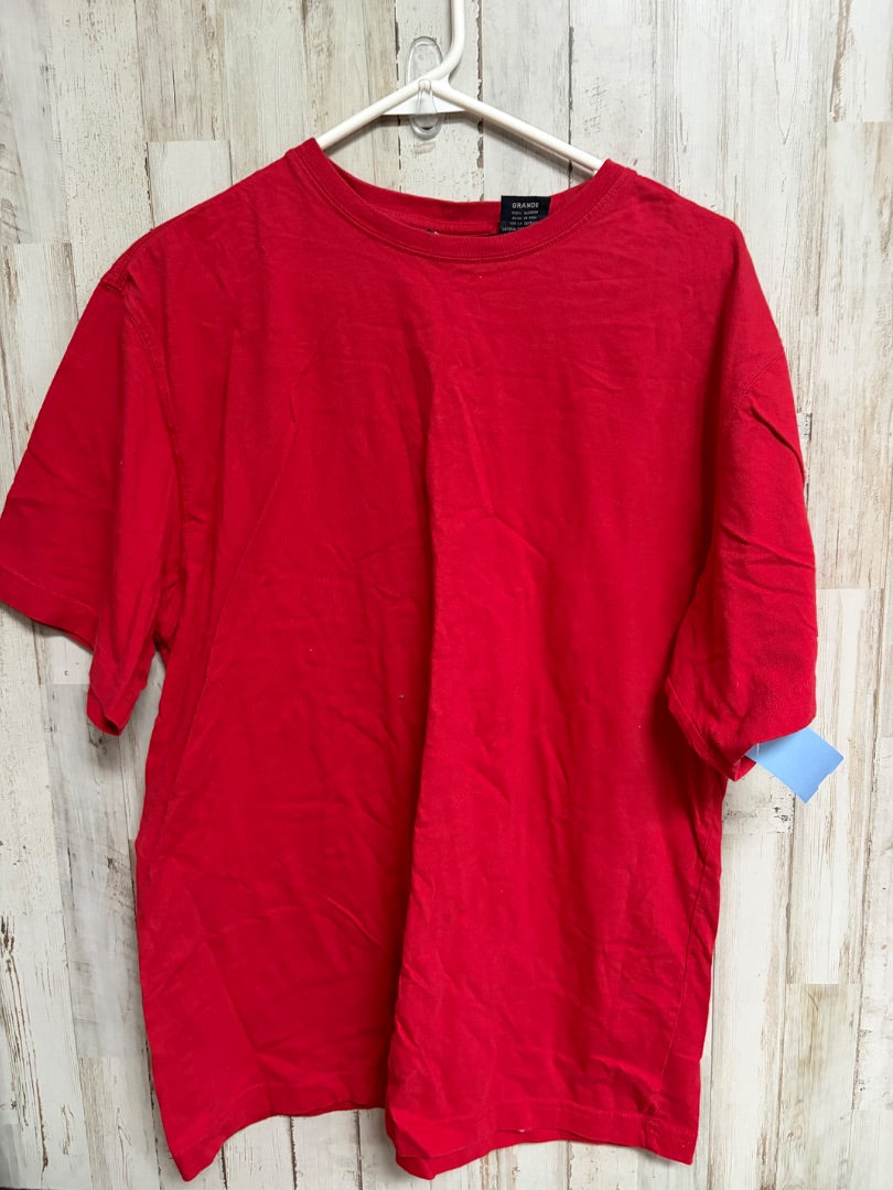 RED FADED GLORY BASIC TEE, LADIES L