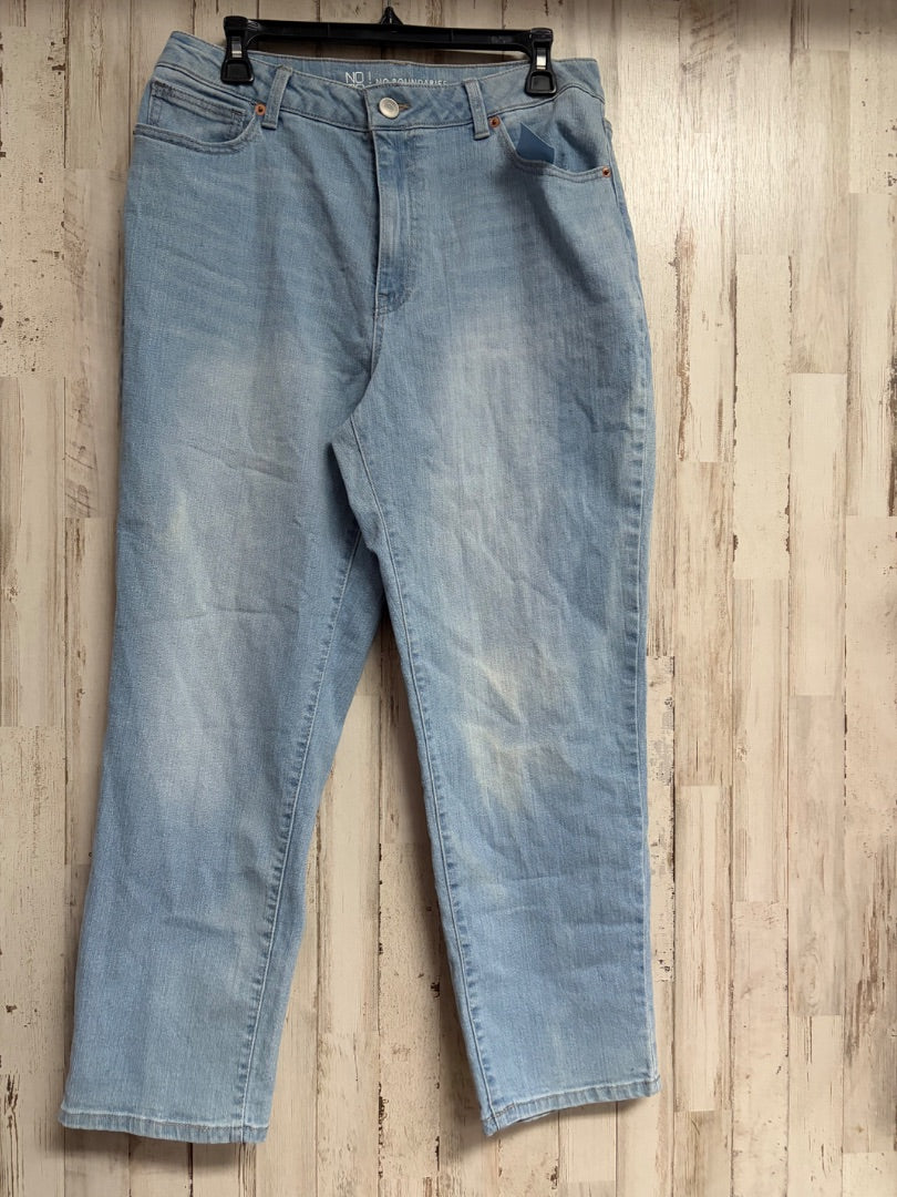 LITE WASH NOBO SZ13 NEW MOM JEAN, LADIES L