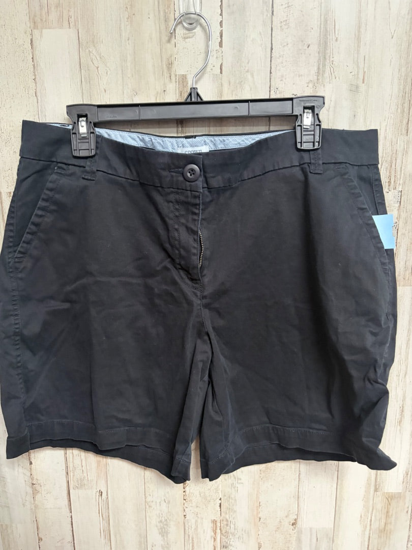 BLACK CROWN & IVY SZ12 CAROLINE SHORTS, LADIES L