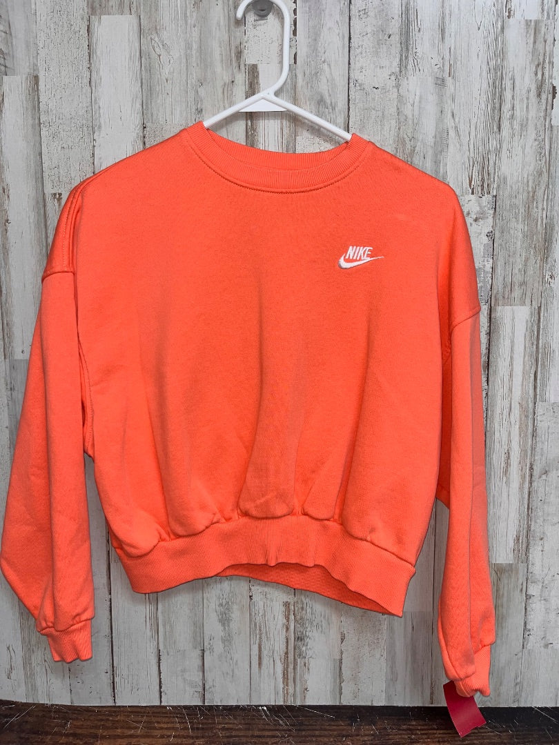 CORAL NIKE LOGO SWEATSHIRT, GIRL 14/16