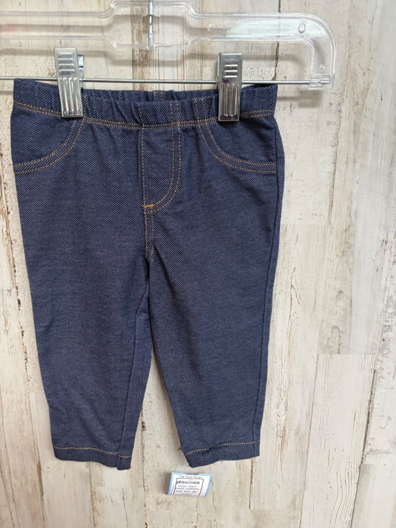 NAVY CARTERS JEGGINGS, GIRL 6M
