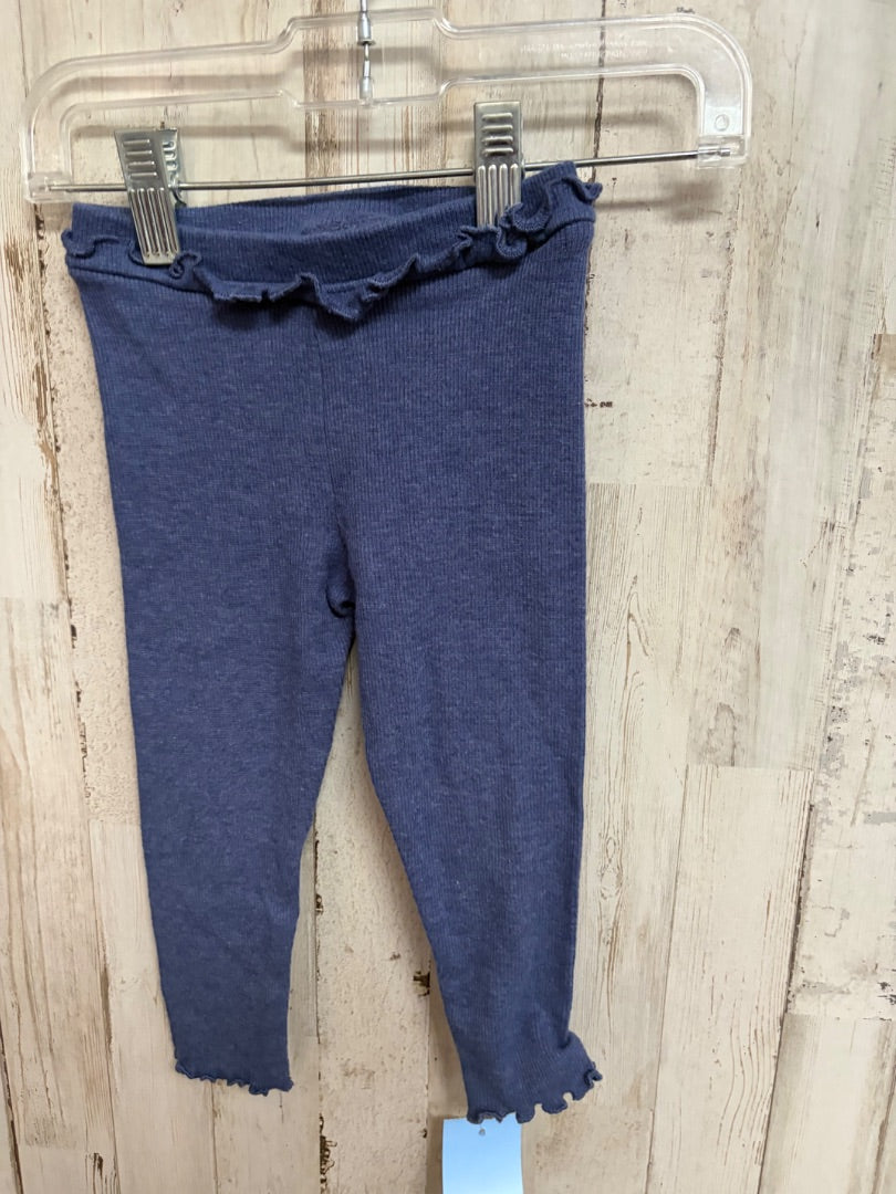 NAVY GARANIMALS RUFFLE PANTS, GIRL 24M
