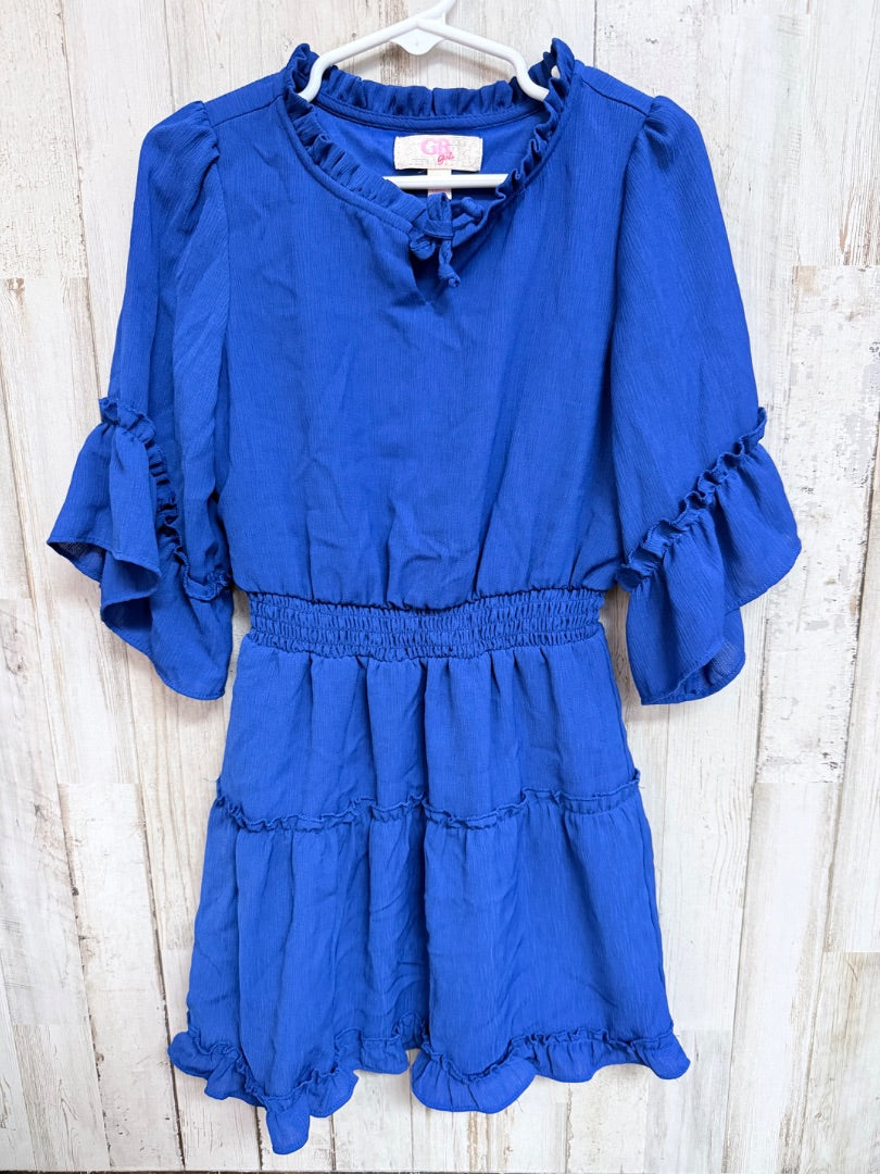 ROYAL GB GIRLS MUSLIN RUFFLE DRESS, GIRLS 5