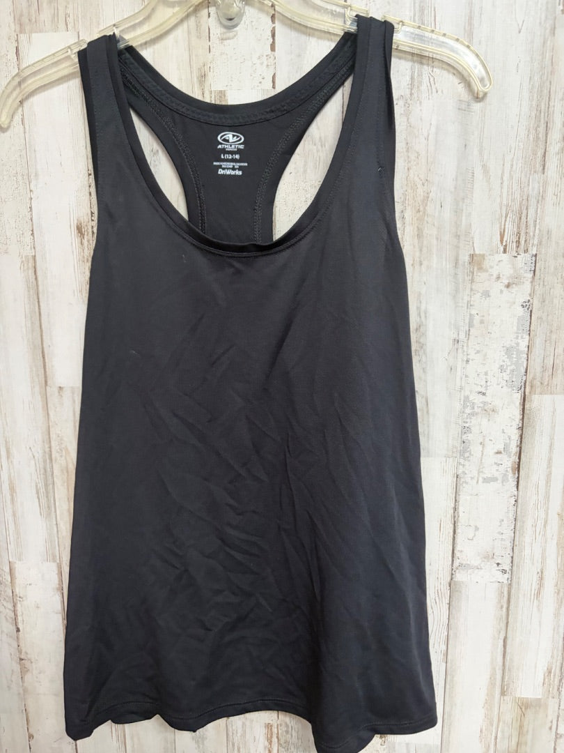 BLACK ATHLETIC WORKS DRY FIT TANK, LADIES L