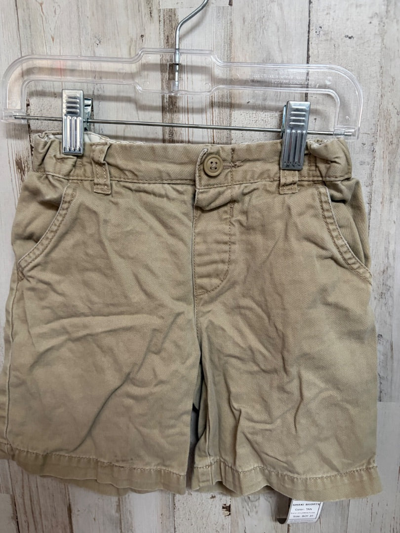 TAN CHILDRENS PLACE KHAKI SHORTS, BOY 3T