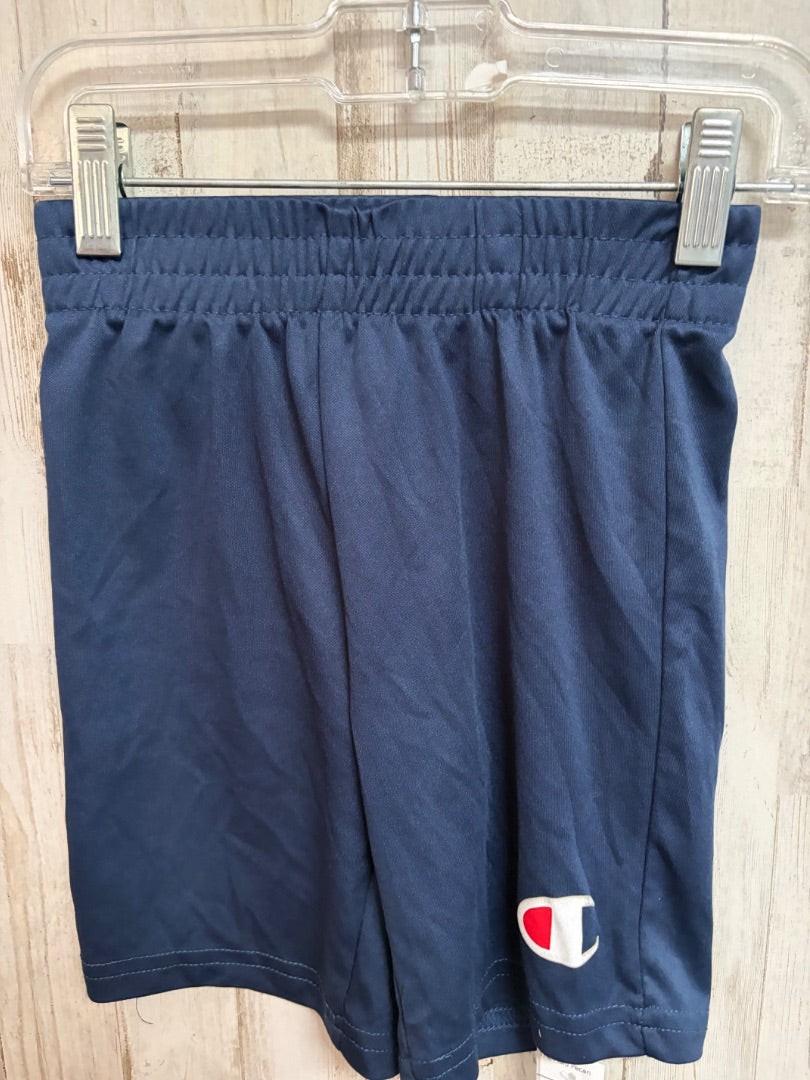 NAVY CHAMPION DRY FIT SHORTS, BOY 4T