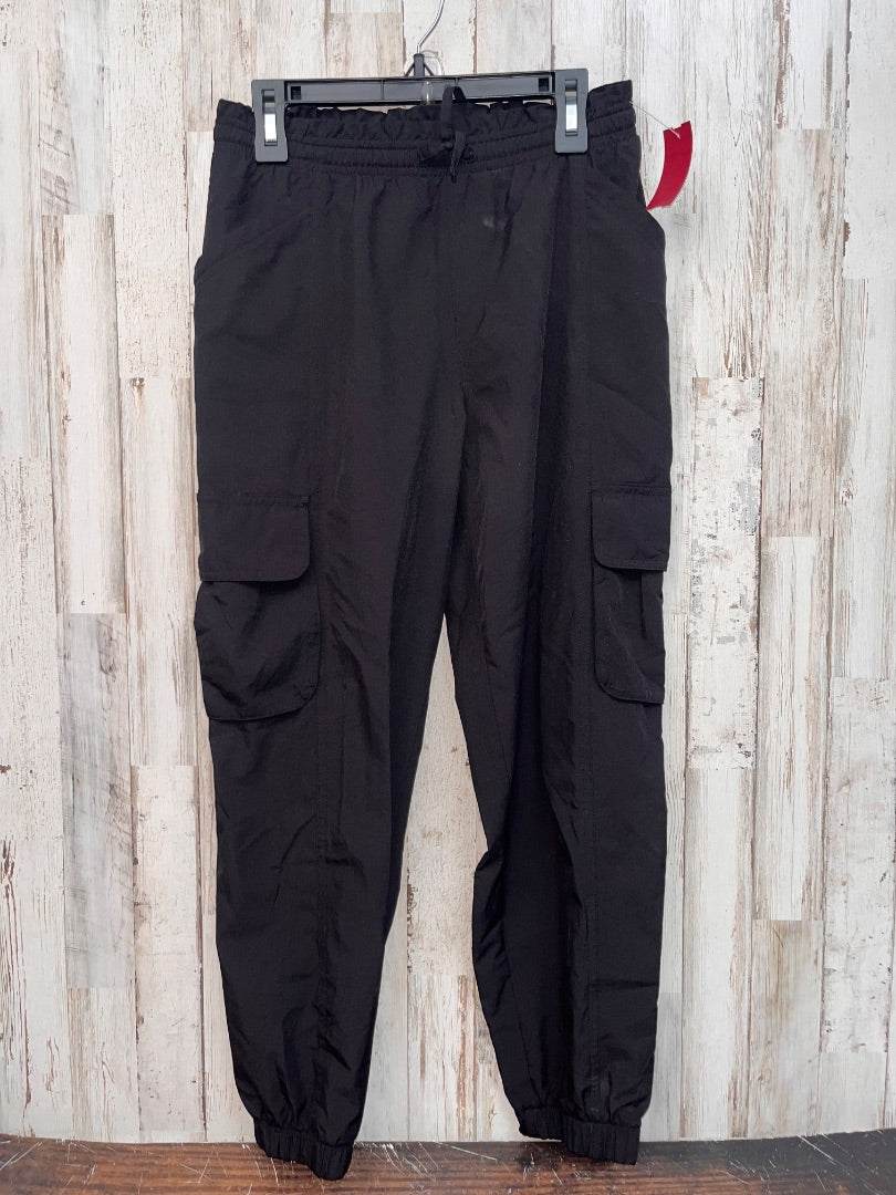 BLACK OLD NAVY CARGO JOGGERS, GIRLS 10/12