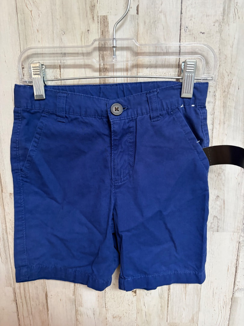 NAVY GYMBOREE BUTTON SHORTS, BOY 5T