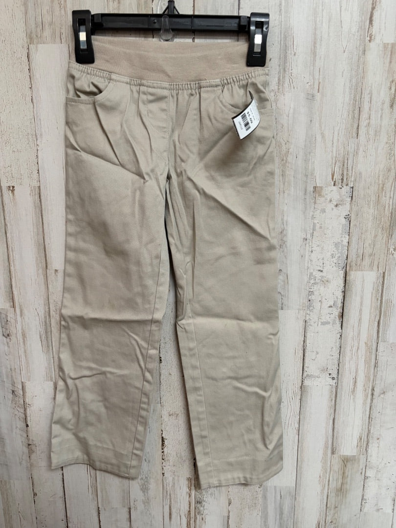 LIGHT TAN WONDER NATION PULL ON KHAKIS, BOY 5T