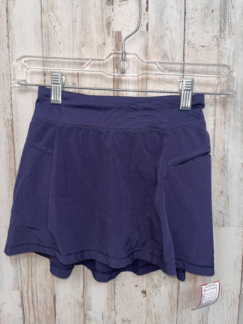 NAVY ALL IN MOTION DRY FIT SKORT, GIRL 6/7