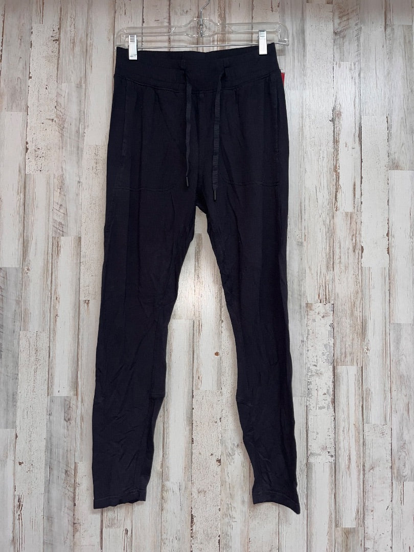 BLACK ALL IN MOTION COTTON JOGGERS, LADIES XS