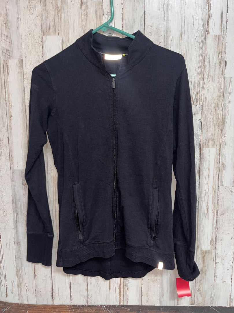 BLACK TASC ZIP COTTON LIGHT JACKET, LADIES S