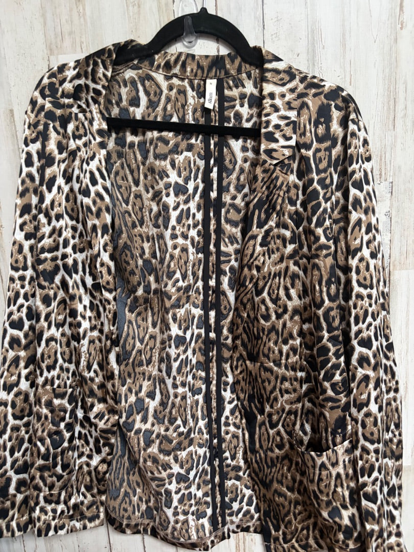 BROWN GLAM CHEETAH CARDIGAN, LADIES M