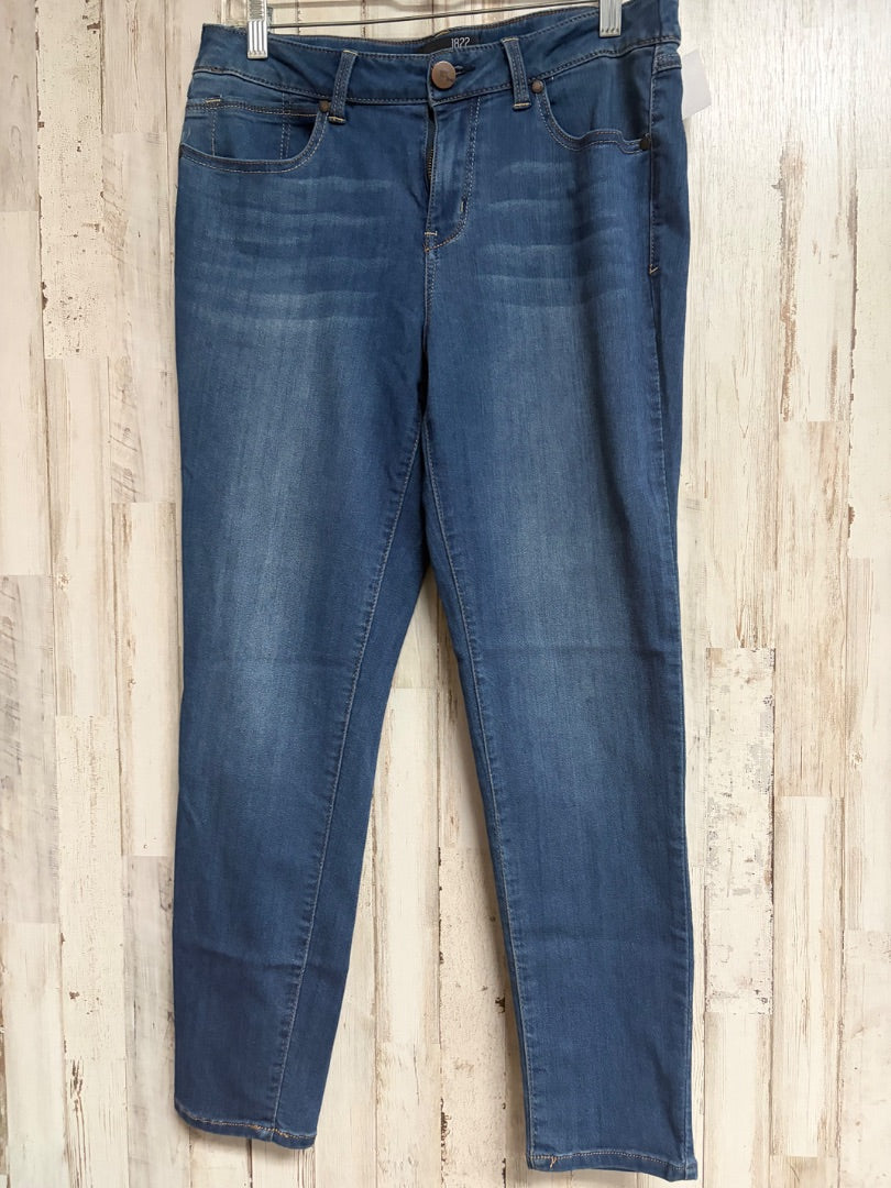 DENIM 1822 DENIM SZ12 SKINNY JEANS, LADIES L