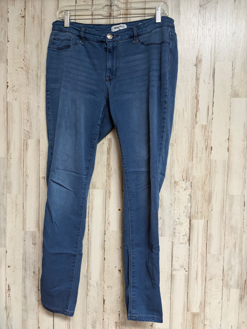 DENIM NINE WEST SZ10 JEGGINGS, LADIES L