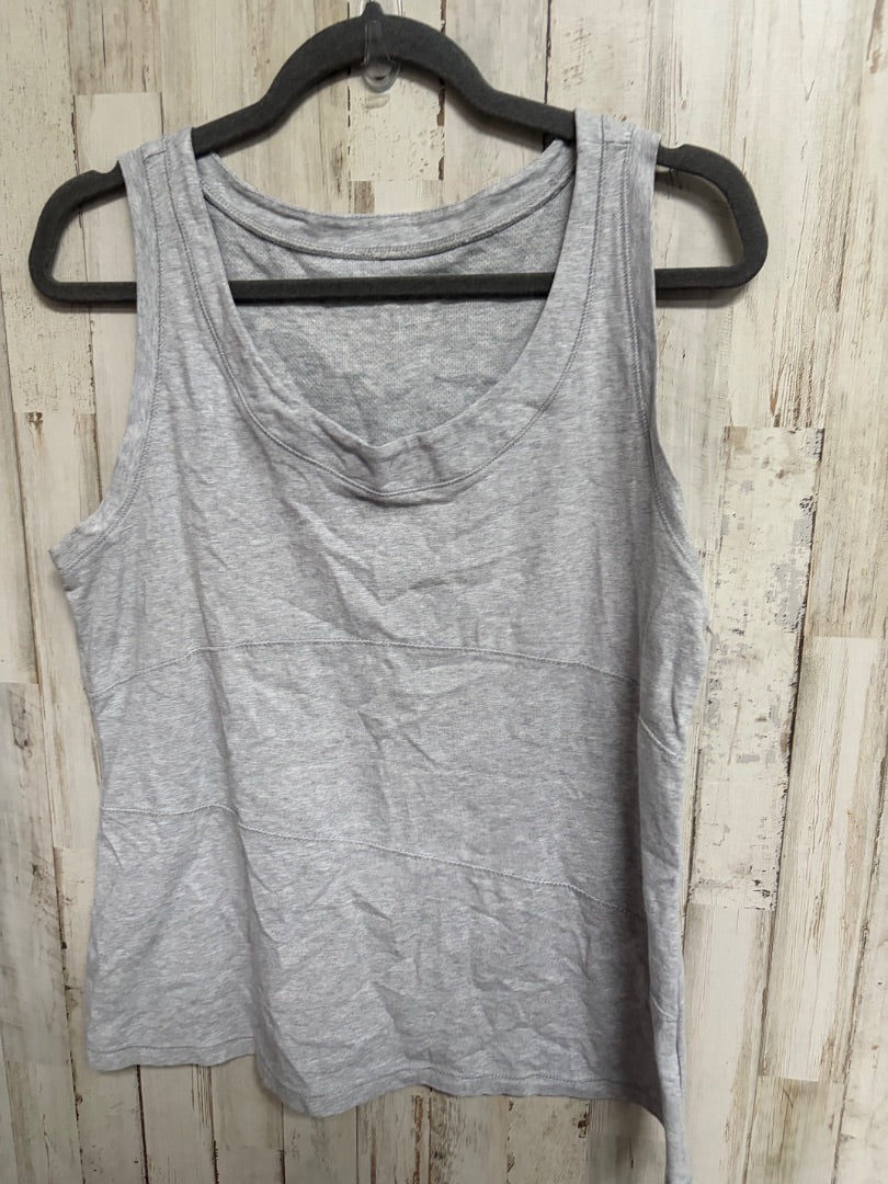 GREY COTTON TANK, LADIES XL
