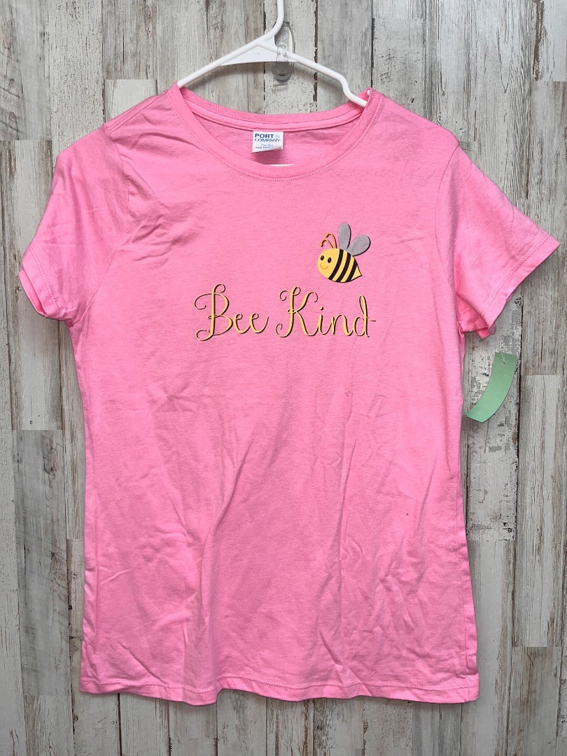 PINK PORT & CO BEE KIND TEE, LADIES S