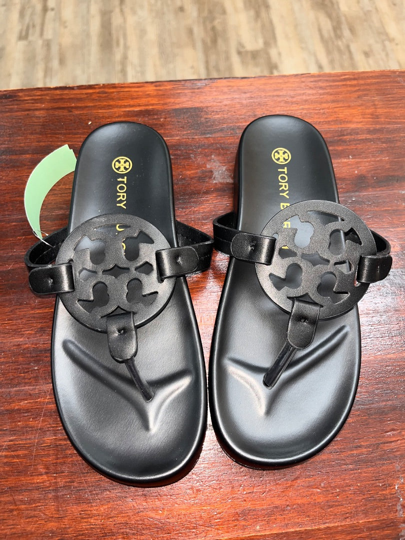 BLACK INSPIRED LOGO SANDALS, SHOES A8