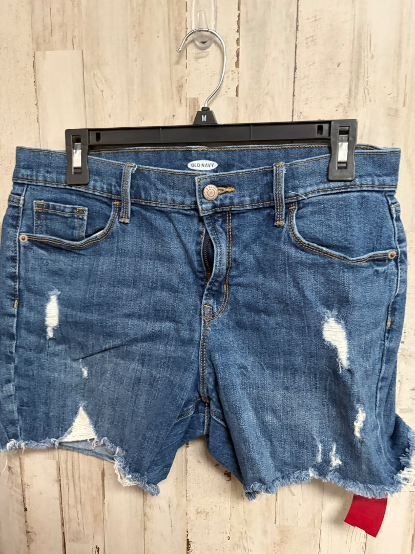 DENIM OLD NAVY SZ10 DISTRESS SHORTS, LADIES L