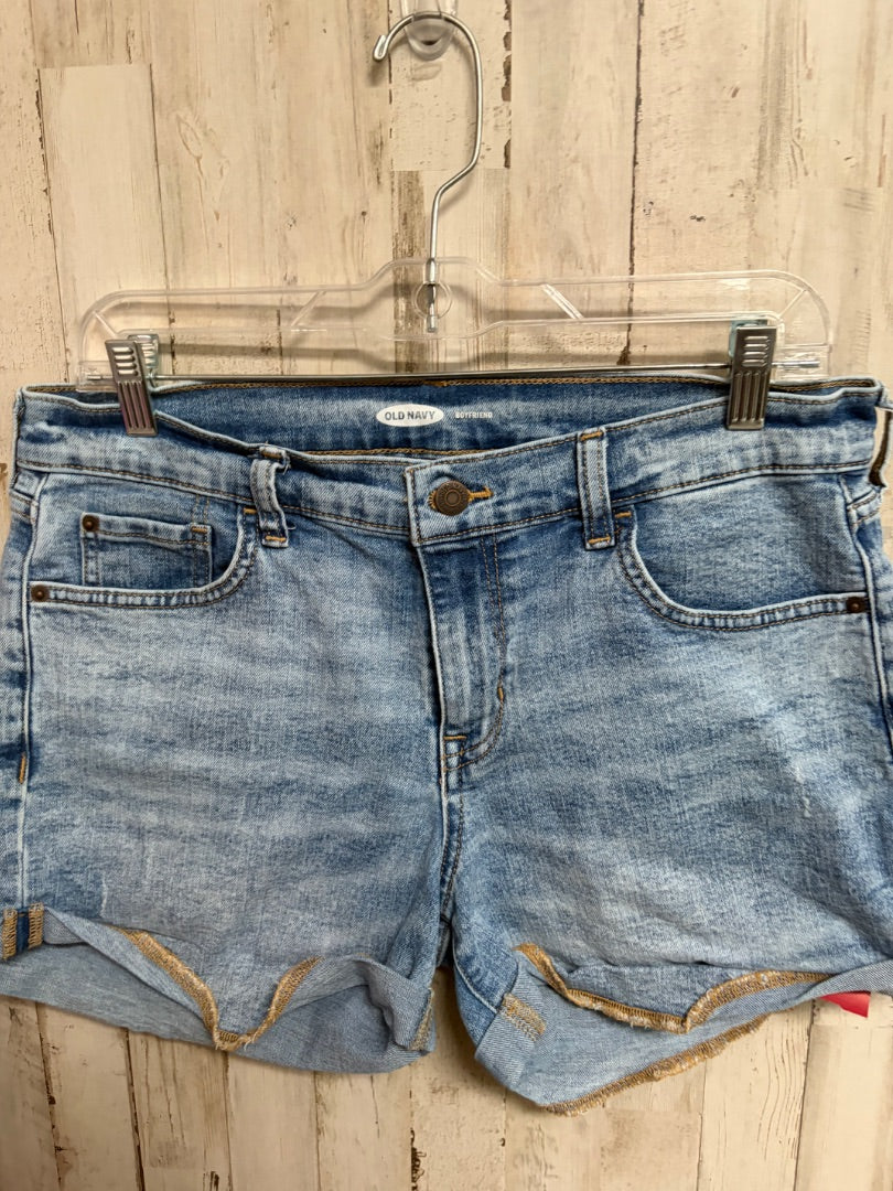 DENIM OLD NAVY SZ10 CUFF SHORTS, LADIES L