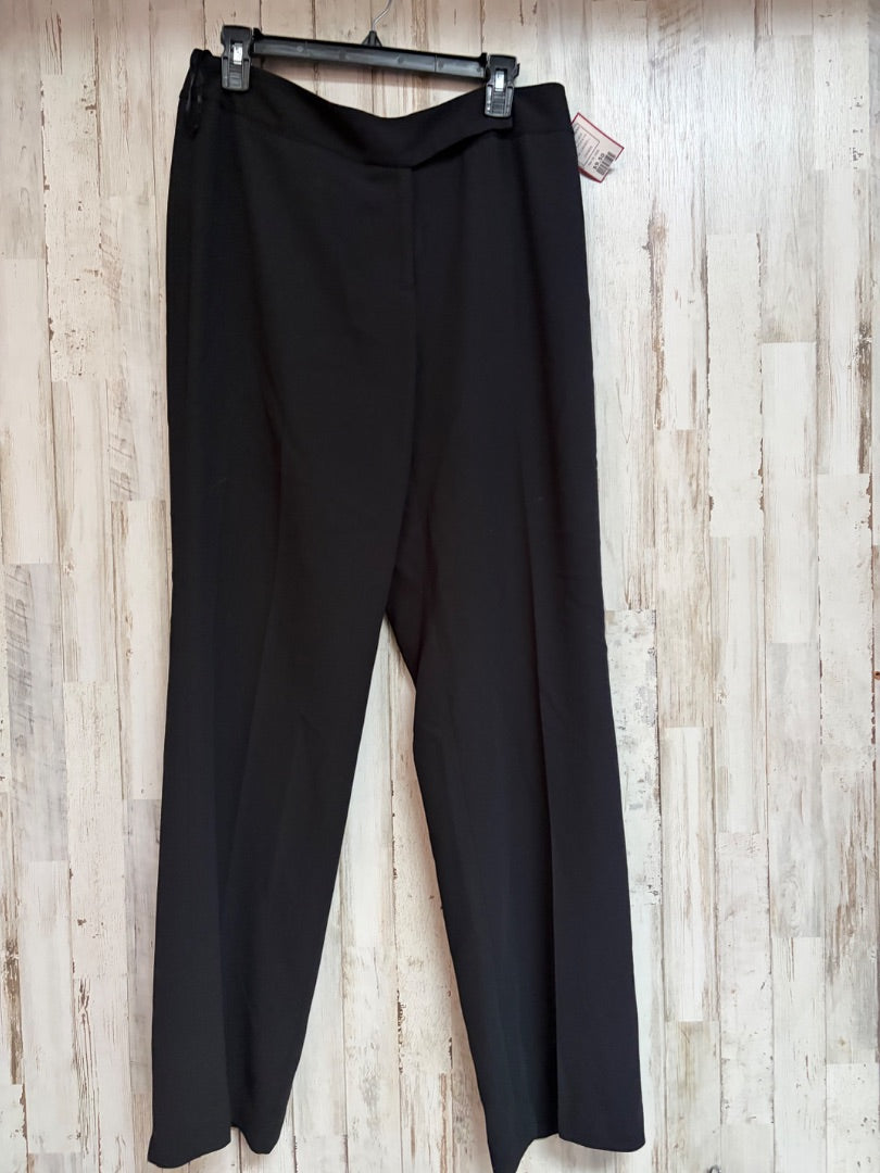 BLACK STYLE & CO SZ 10 TROUSERS, LADIES L