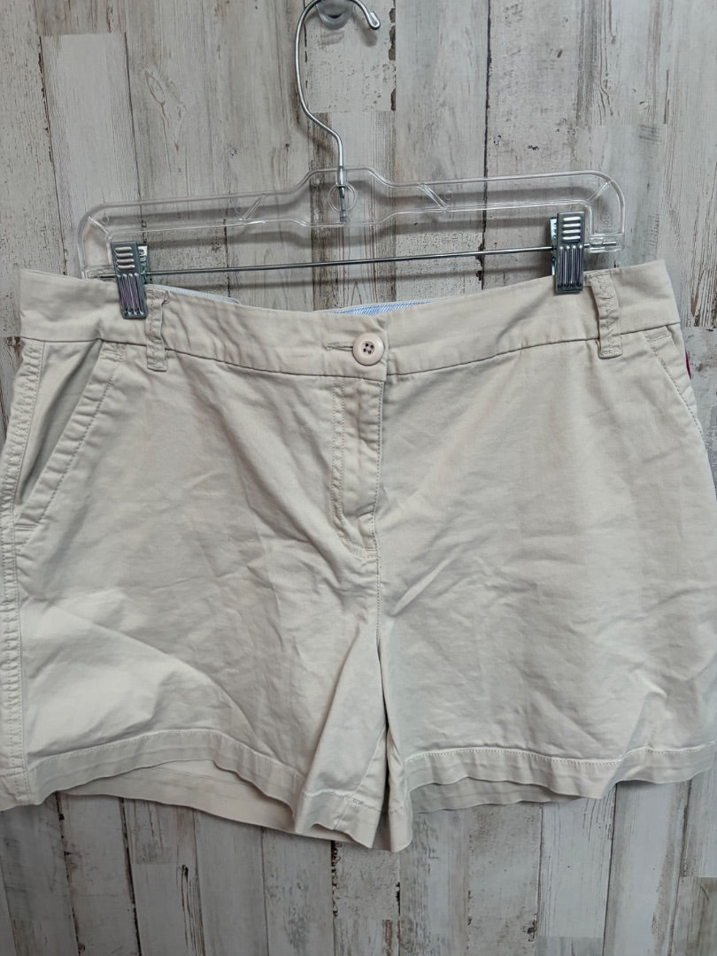 LIGHT TAN CROWN & IVY SZ 12 KHAKI SHORTS, LADIES L