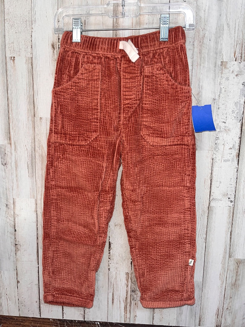 RUST EASY PEASY CORDUROY PANTS, BOY 3T
