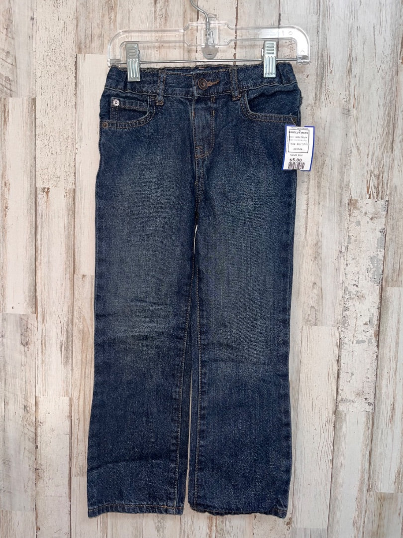 DARK DENIM CHILDRENS PLACE BOOTCUT JEANS, BOY 5T