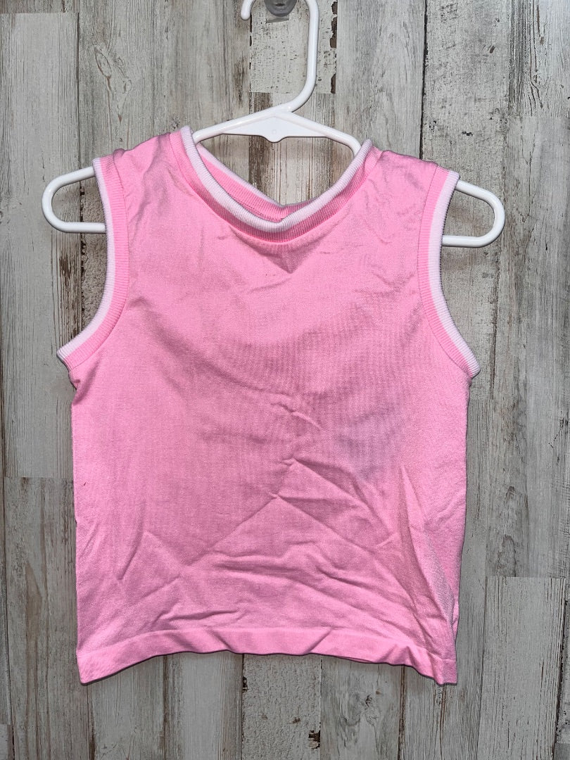 LIGHT PINK 90 DEGREES DRY FIT TANK, GIRL 3T