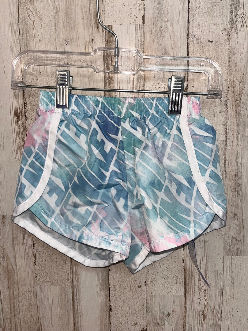 MINT NIKE LOGO DRY FIT SHORTS, GIRL 3T