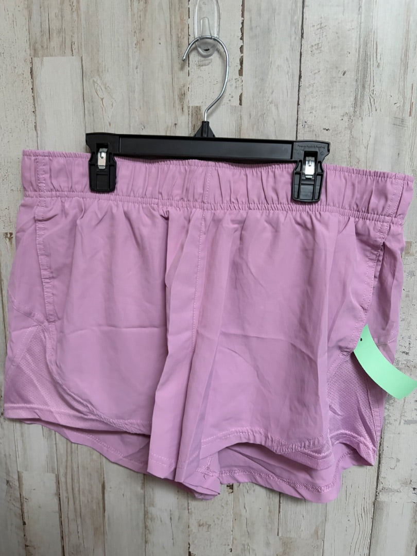 LILAC ATHLETIC WORKS SHORTS, LADIES L