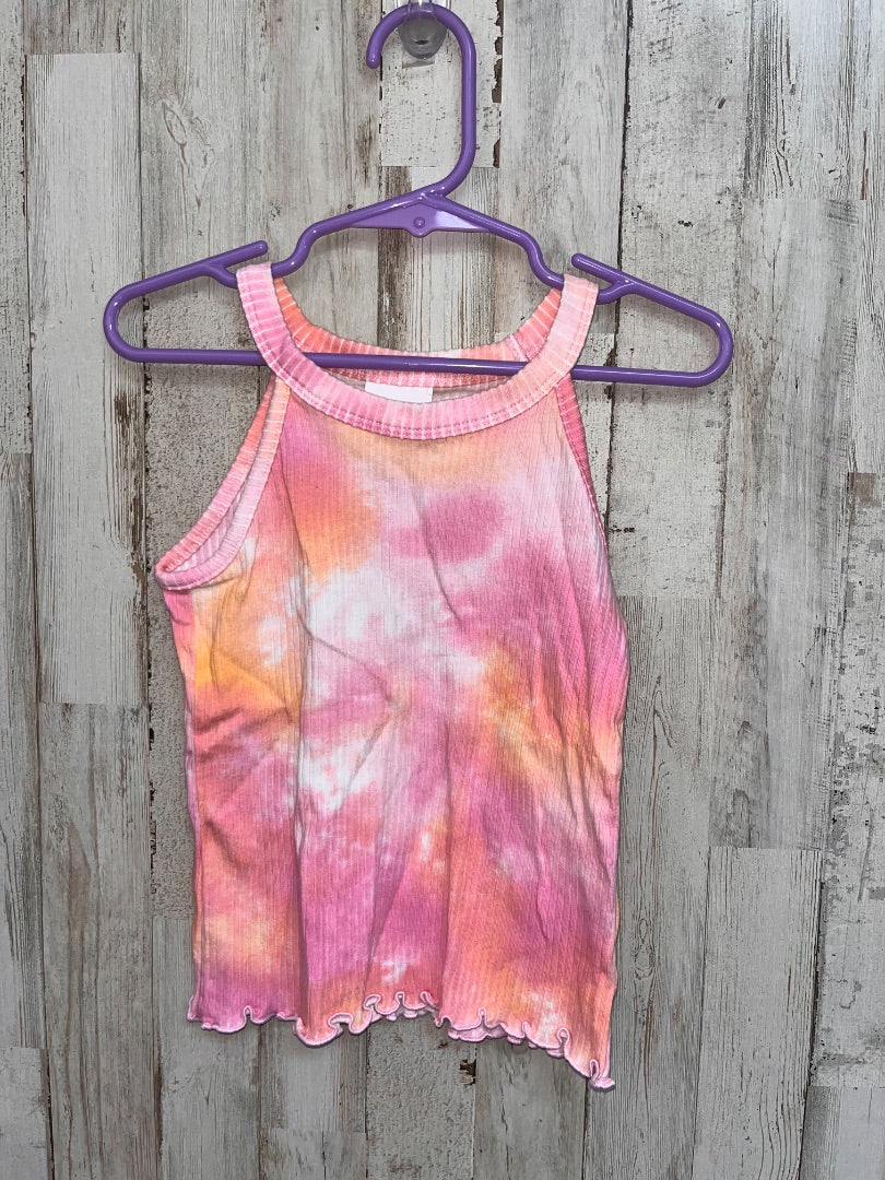 PINK JUMPING BEANS TIE DYE TANK, GIRL 4T