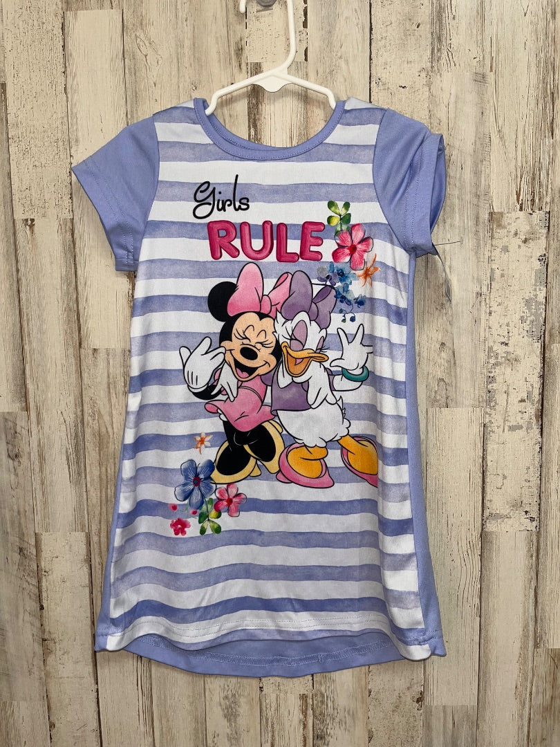 PURPLE DISNEY GIRLS RULE MINNIE NIGHT GOWN, GIRL 4T