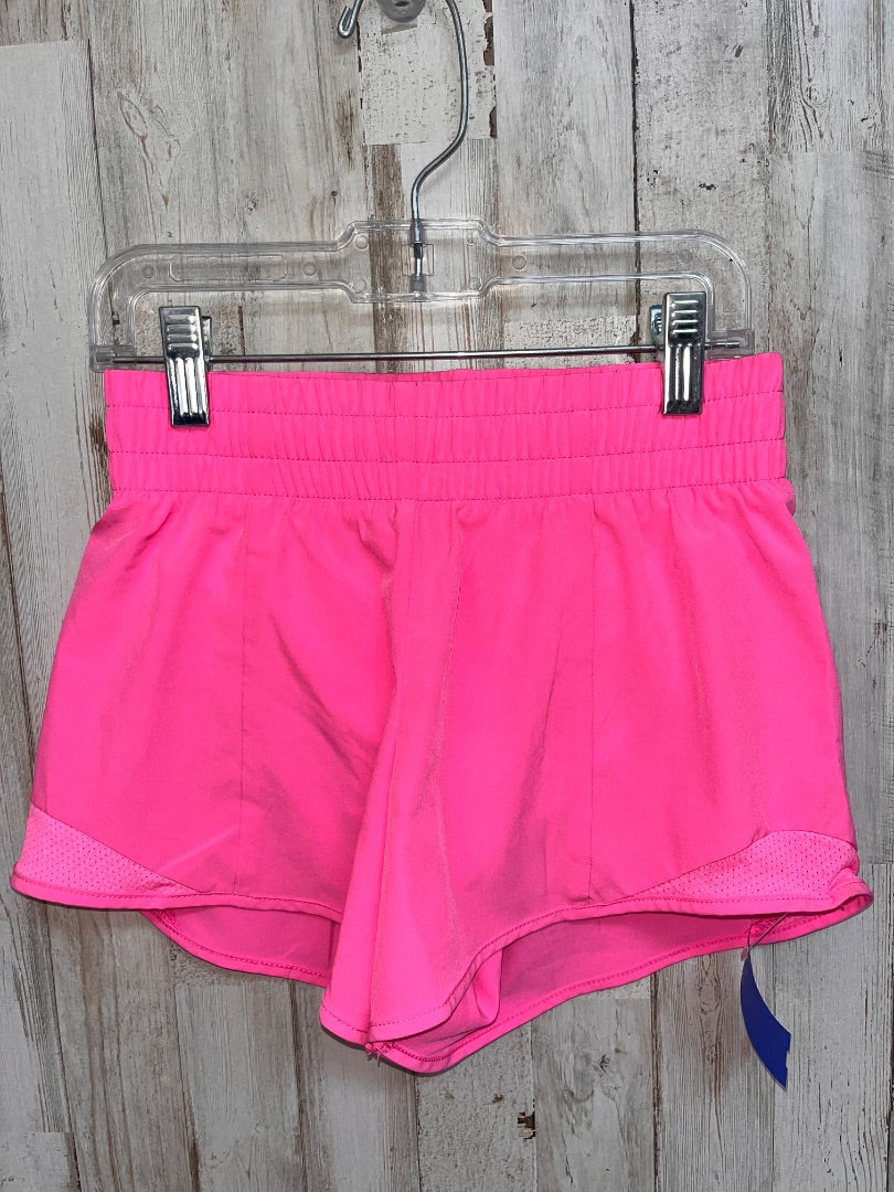 HOT PINK ATHLETIC WORKS DRY FIT SHORTS, GIRL 7/8