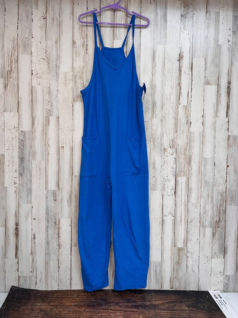 ROYAL BLUE COTTON JUMPSUIT, GIRL 8