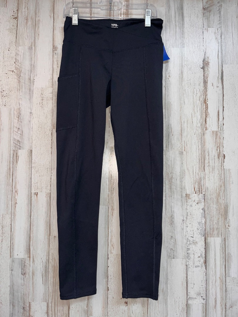BLACK ABERCROMBIE DRY FIT LEGGINGS, GIRL 9/10